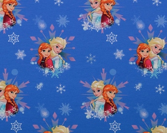 24,90 EUR/metro Frozen, jersey, stampa digitale, tessuto con licenza, 2002830801, 200 g/m2