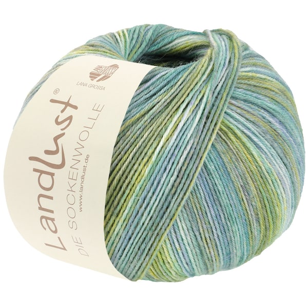 8.95 EUR/100g Landlust The sock yarn, Lana Grossa, 100g, approx. 420 m running length