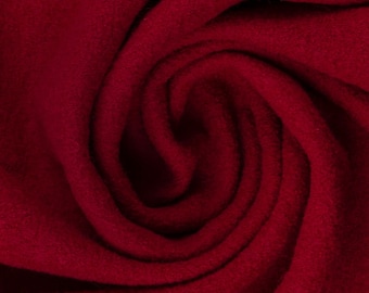 31.90 EUR/meter Merino, boiled wool, red, 638, 260 m/m2