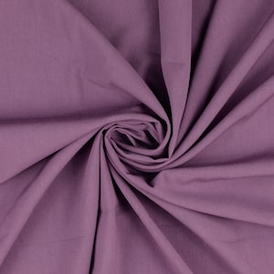 11,90 EUR/metro popelina elástica de viscosa unicolor violeta, 2072277025, 140 g/m²