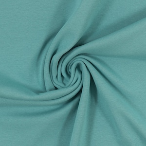 13.50 EUR/meter Maike mint, 263, unbrushed sweat (French Terry)