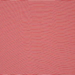 16.10 EUR/meter Andy, striped cuffs red/white, 636011, 420g/square meter