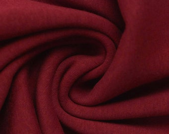 12,60 EUR/m Alpenfleece uni, Liam, burgundy, 339, 300g/m2