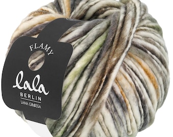 12,95 EUR/100g lala Berlin, Flamy, Lana Grossa, 100g, ca. 70m Lauflänge