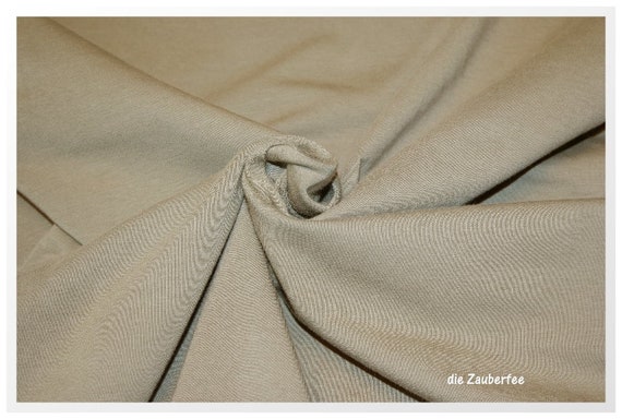 Solid Double-sided Terry - European Import - Oeko-Tex® - Camel Solid Double-sided Terry - European Import - Oeko-Tex® - Camel