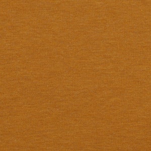 15.90 EUR/meter Maike-melange, ochre/mustard, 1315, unbrushed French Terry, 245g/square meter
