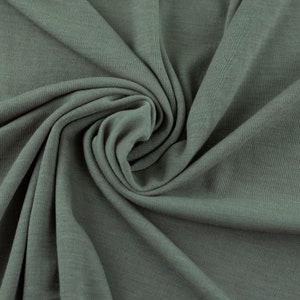 48.90 EUR/meter Merino knit, 100% Merino wool, emerald, 267, 250g/m2