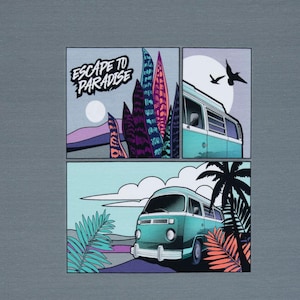 18,71 EUR/metr Getaway by Thorsten Berger, panel jersey, szary, 300183, 200 g/m2