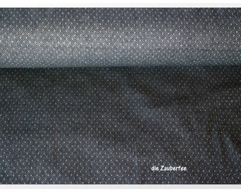15,00 EUR/meter Twill "Timo" blue, made in Italy, 101597, 200g/square meter