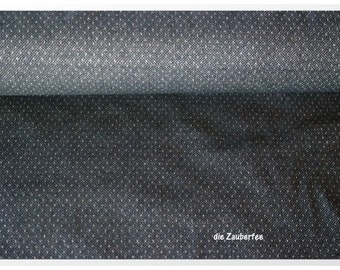 15,00 EUR/m Twill "Timo" blau, made in Italy, 101597, 200g/Quadratmeter