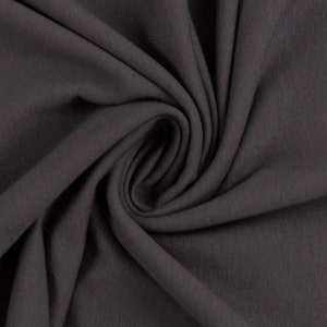 14.20 EUR/meter Eike, anthracite (790), brushed sweat