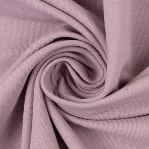12.20 EUR/meter Maike lilac, 642, SS22, unbrushed French Terry