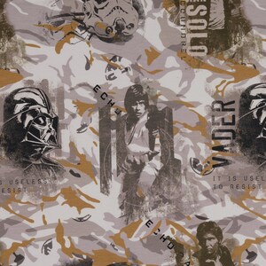 21,50 EUR/meter Star Wars, jersey, digitale print, gelicentieerde stof, 2072890001