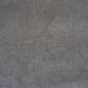 20,90 EUR/meter Cork fabric Gouache, grey/sand, 1001