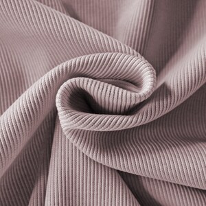 16.90 EUR/meter Jersey Rib Cotton, old pink, 4876413