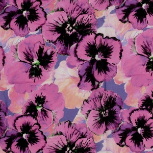 18.90 EUR/meter Viscose - Voile, pink, digital print, 2089190002