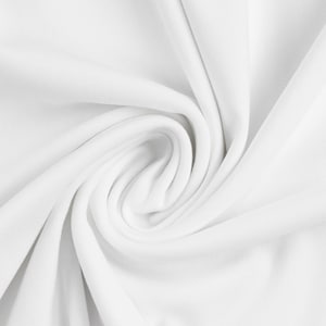 13.50 EUR/meter Maike white, 011, unbrushed sweat (French Terry)