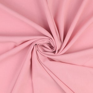 11,90 EUR/metro popelina elástica de viscosa uni rosa viejo, 2072275016, 140 g/m2