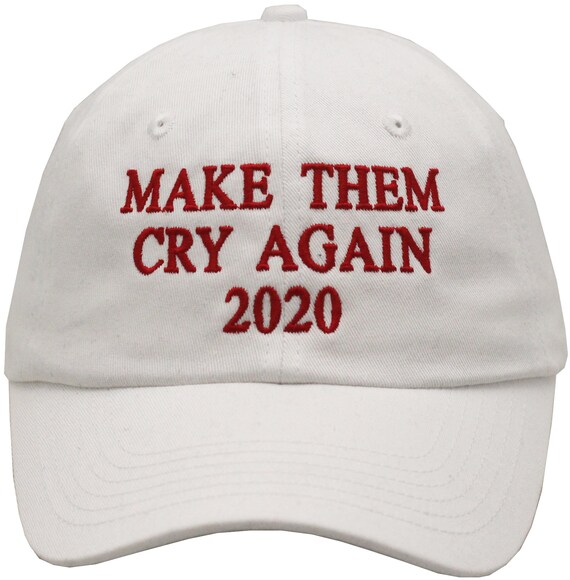 Fan Shop Peerless Embroidery Make Them Cry Again Trump ...