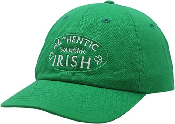 St Patricks Day Authentic Southside Irish Shamrock Buckle Back