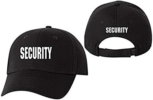 Security Embroidered Front and Back Adjustable Strap Hat R214 - Etsy