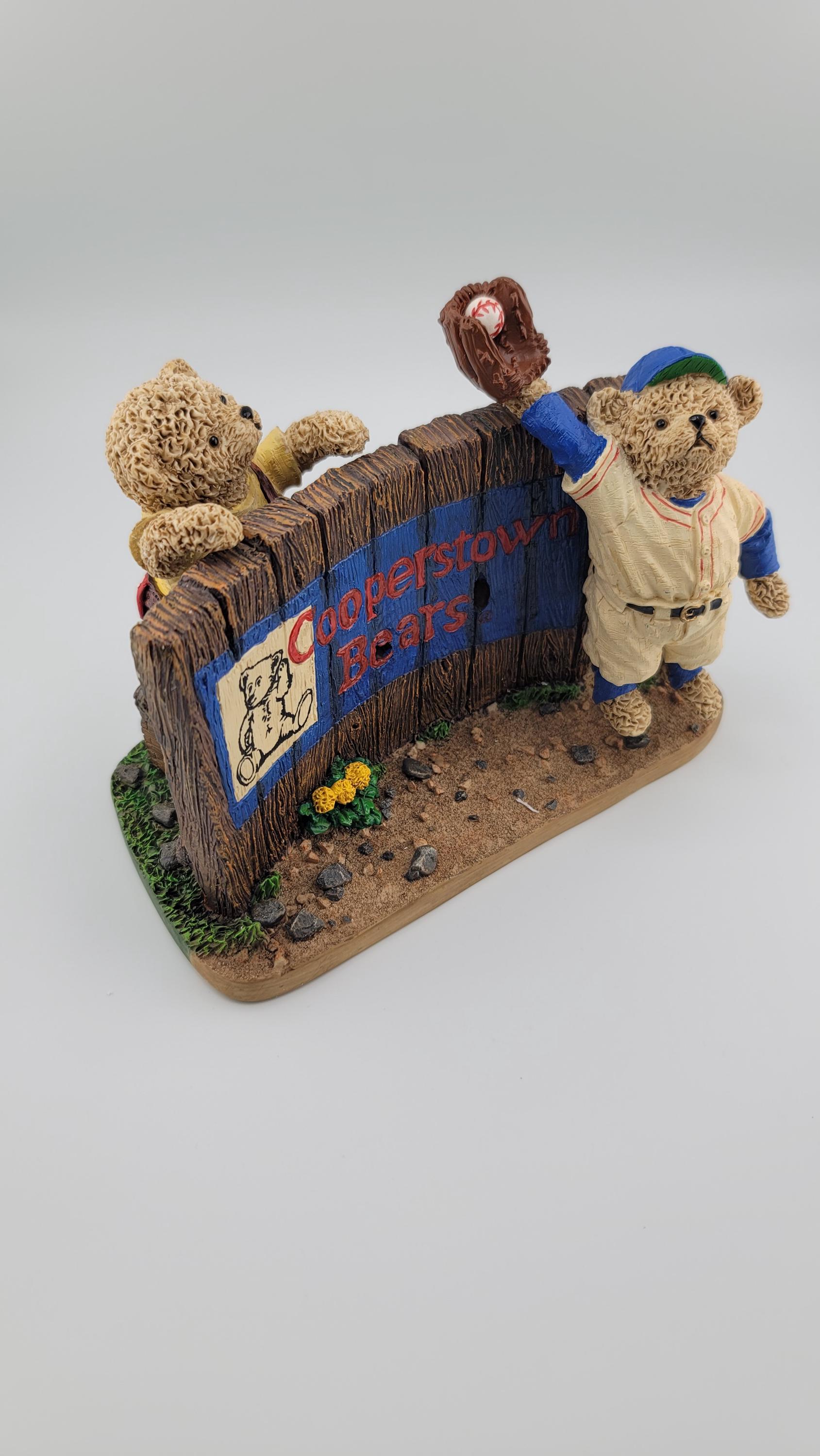 Cooperstown Bears Playin Hooky Ceramic Statue in Gift Box - Etsy Cooperstown Bears Playin Hooky Ceramic Statue in Gift Box - Etsy