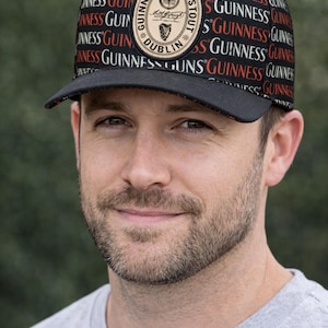Guinness Patch Trucker Mesh Hat New with Tags image 1