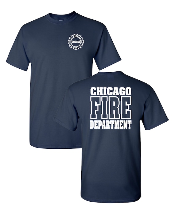 Chicago Fire Department 1//4 Zip Job Sweatshirt W// Letternest Logo As Seen On TV