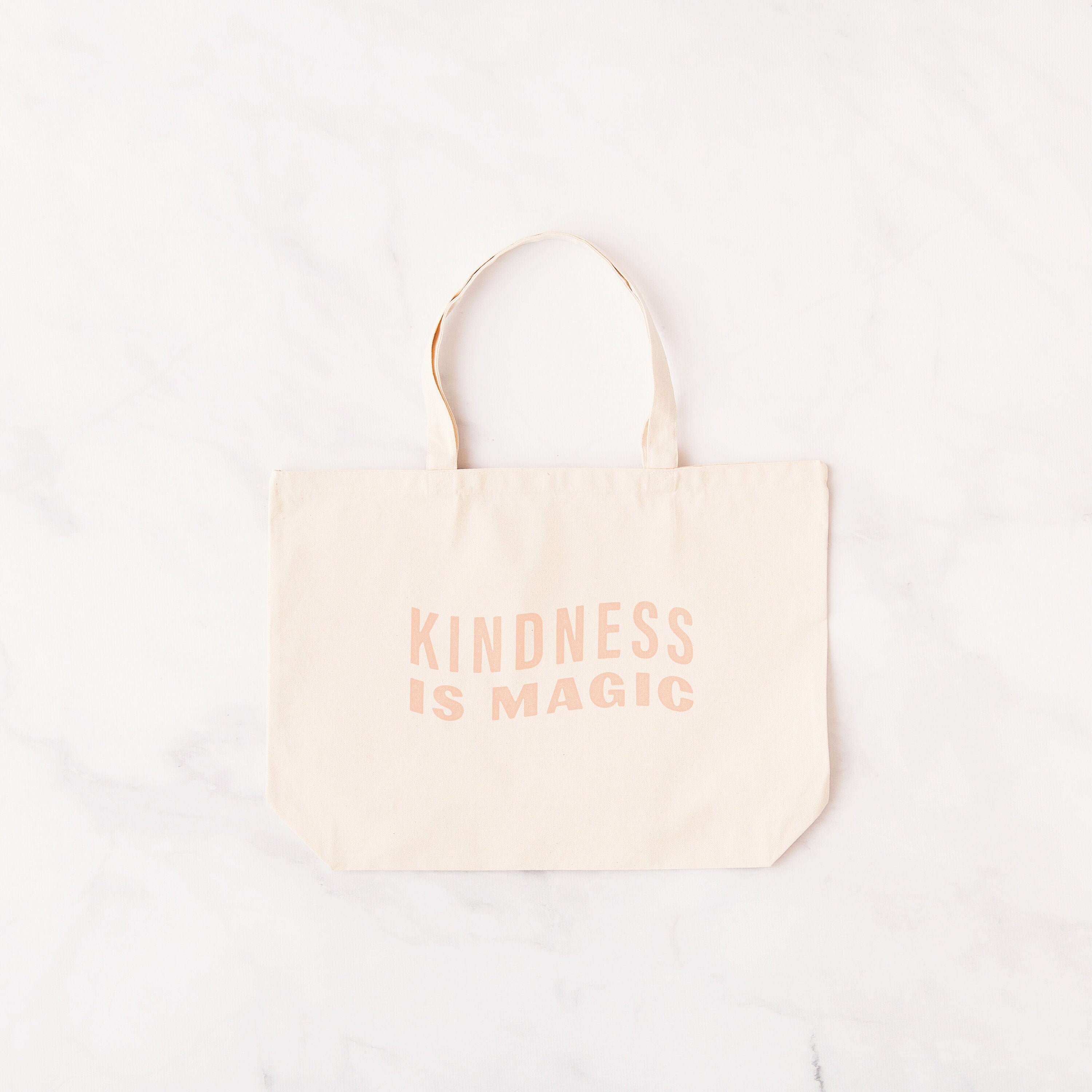 Large Tote Bag Kindness is Magic Yoga Tote Bag Canvas Tote - Etsy