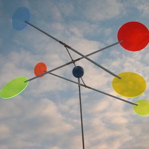 Wind chime light collector wind turbine circle sun catcher No.19