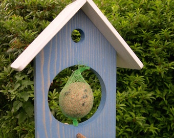 Futterhaus Futter Meisenknödel Haus friesenblau