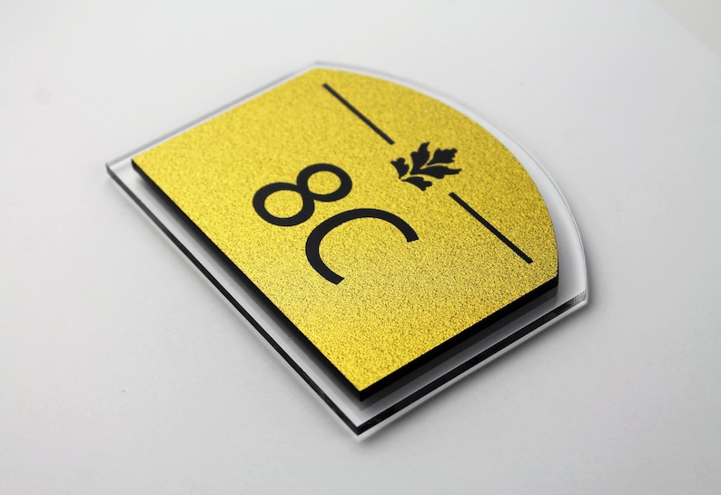 Door Numbers Decal for Door Front Door Sticker Number Etsy