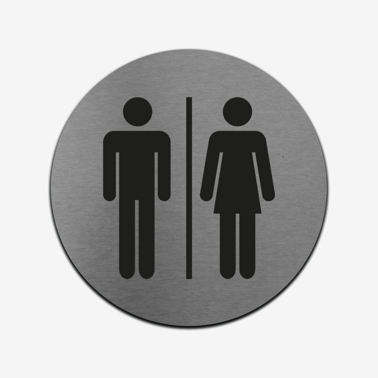 Restroom Sign Metal Metal Bathroom Sign Pictogram Etsy