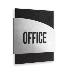 Bsign - Custom office sign, sign for business, personalized sign, custom business sign, door sign, wall sign, office door plaques