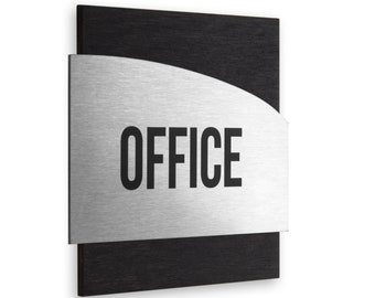 Bsign - Custom office sign, sign for business, personalized sign, custom business sign, door sign, wall sign, office door plaques