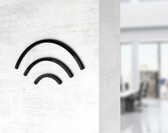 Bsign - Wi-Fi Symbol - Internet Sign - Hot Spot Signage
