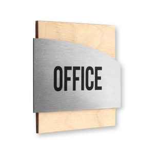 Bsign - Personalized Door Sign - Office Door Plaques - Custom Door Plates