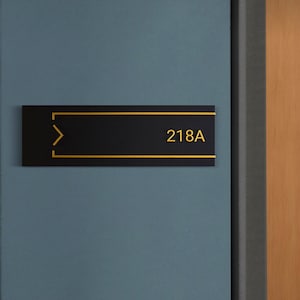 Apartment Door Number, Room Door Numbers, Plate for Door Number, Number Apartment Sign, Door Plaque Number, Hotel Door Number, Acrylic Sign