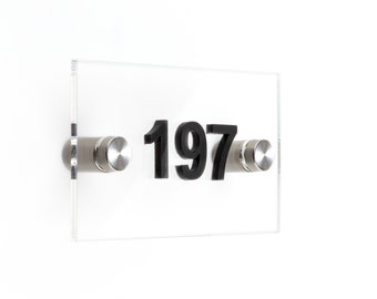 Door acrylic sign glass are a contemporary choice for displaying numbers on doors from offices, hotels, businesses, houses, apartments