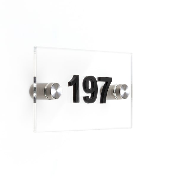 Door acrylic sign glass are a contemporary choice for displaying numbers on doors from offices, hotels, businesses, houses, apartments