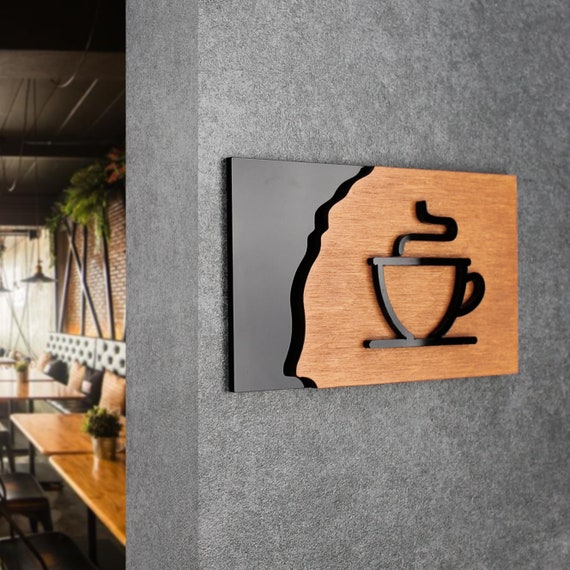 Custom Wood Signs Office Door Signage Pictogram Wall Plate Etsy