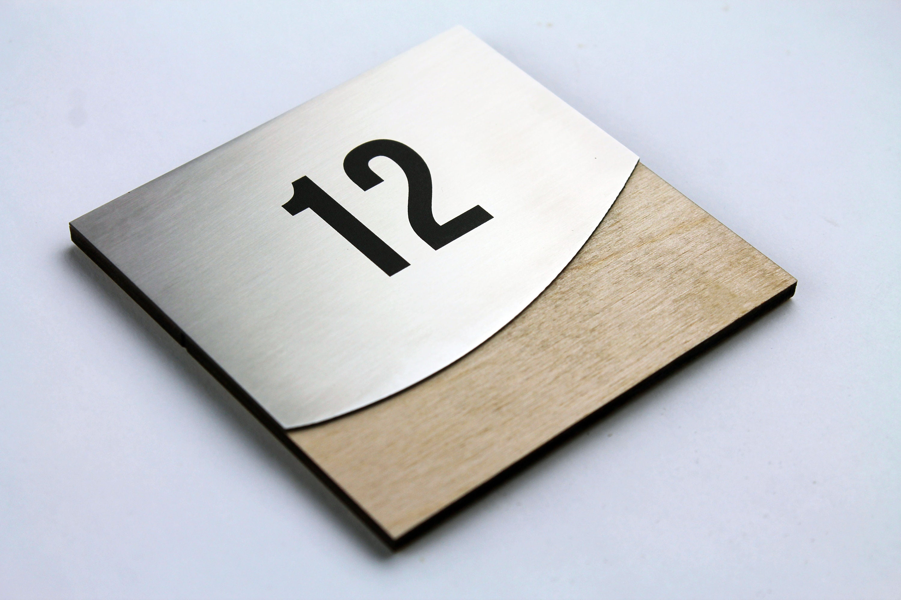 Apartment Door Number Sign Flat Metal Numbers Modern Room Etsy Apartment Door Number Sign Flat Metal Numbers Modern Room Etsy