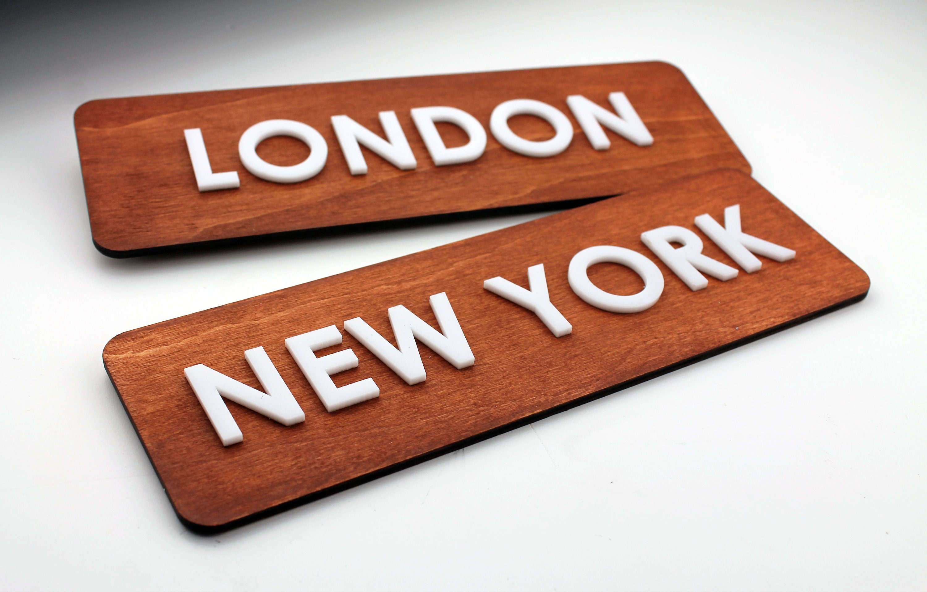 World Clock Sign Time Zone Clock Signs Wood Sign for Wall Etsy UK