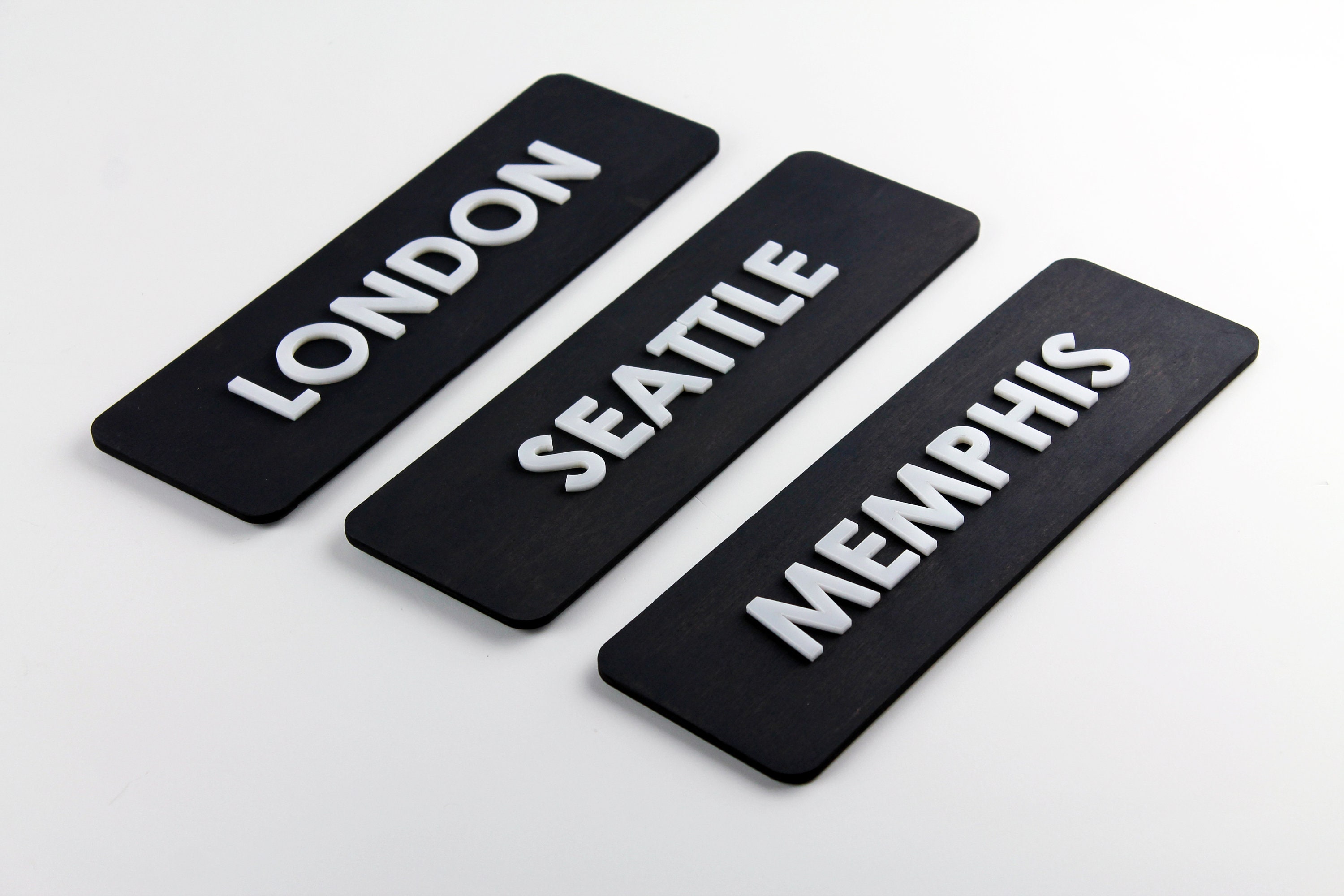 World Clock Sign Time Zone Clock Signs Wood Sign for Wall Etsy UK