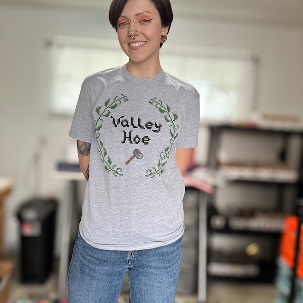 Stardew Valley Hoe Shirt | Funny shirt | Gamer Gift