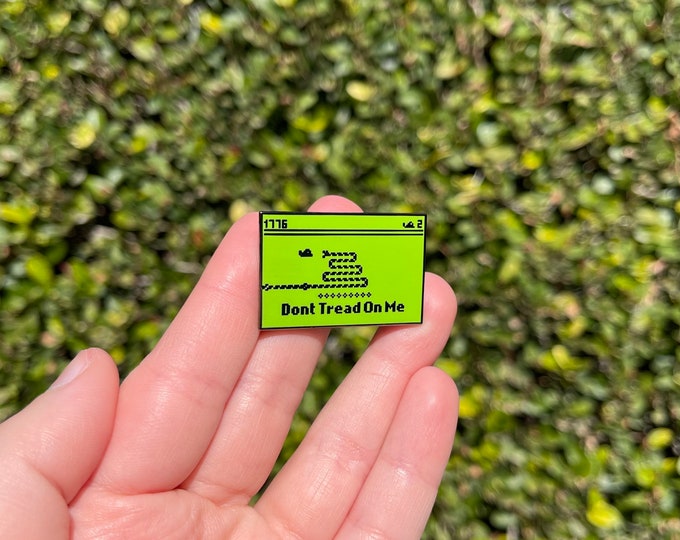 Nokia Snake Pin | Don’t tread on me | Gamer pin