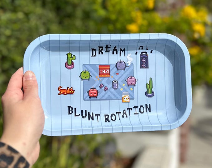 Stardew Valley Junimo Rolling Tray, Catch All Tray