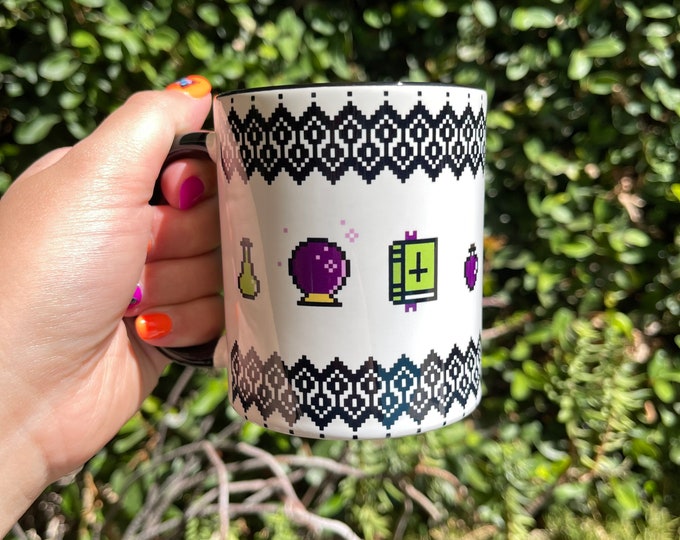 Witch Coffee Mug | Halloween | Cute | Kawaii | - 11oz