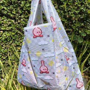 Sac fourre-tout pliant réutilisable Kirby Kirbong
