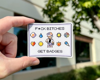 Get Badges Sticker